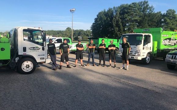 Junk Removal and "Strong-man services" by Junkluggers of Central VA.
