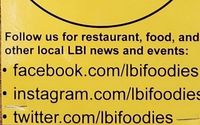 LBI social media influencers  by LBI Foodies