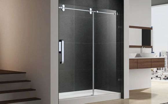 Shower doors by Bath Trends- The Falls