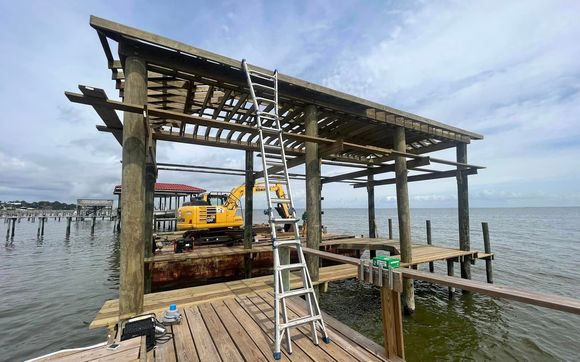Boathouse Construction Services by Coastal Pier and Boathouse, LLC.