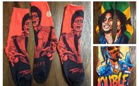 AA&B Foonky Kool Celebrity Images Socks Collection by AA&B Accessories n Sweet Treats
