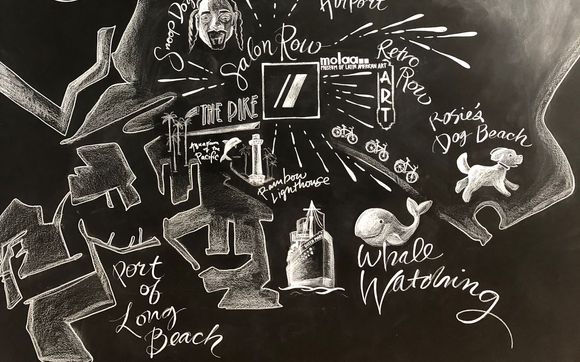 Chalkboard Mural by POP Rocks Studio