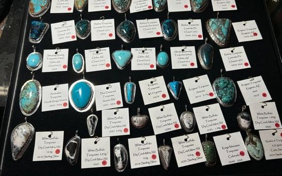 Unique Sterling Turquoise & More Hand Crafted by wingzit