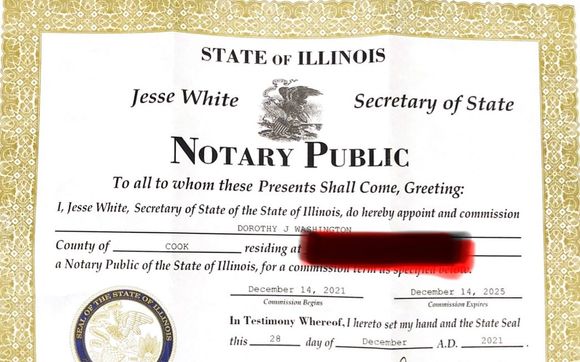 Mobile Notary by Notary Services, Chicago Metropolitan Areas