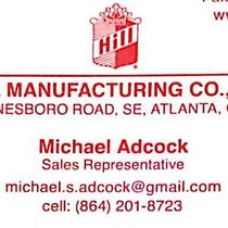 Hill Mfg by Hill Manufacturing Co Inc