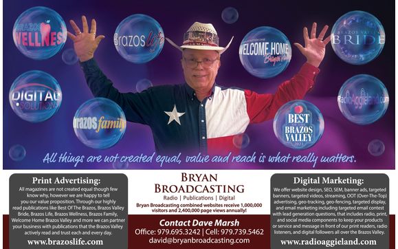 Bryan Broadcasting - Value & Reach Is What Really Matters! by IndoorMedia 