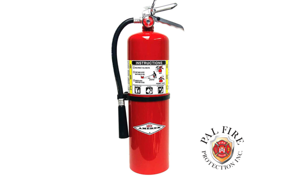 AMEREX 10 LB INDUSTRIAL ABC DRY CHEMICAL FIRE EXTINGUISHER [MODEL B456 ...