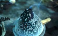 Ceramic Wolf Incense holder by Silver Run Ceramics