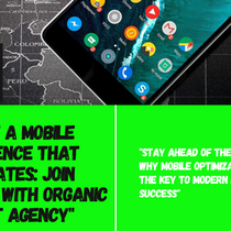 Mobile Website Design by Organic Mindset Agency Inc.