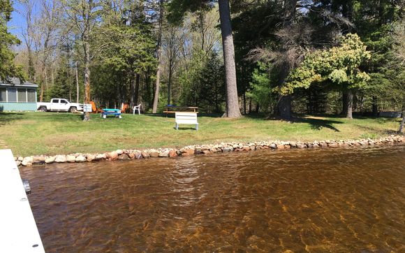 Swimming  by Lakeshore Pines