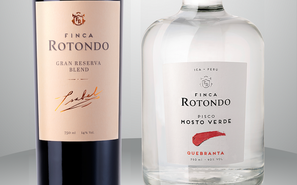 Finca Rotondo wine and pisco by Bodegas Imports LLC.