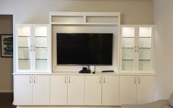 Entertainment Centers by AJC Woodworks Inc.