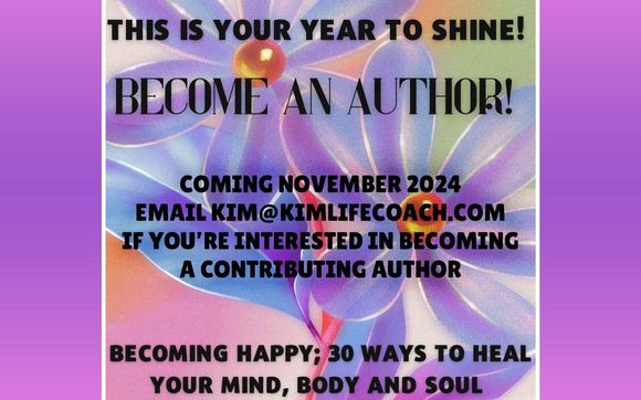 Becoming Happy book project  by Kim Life Coach