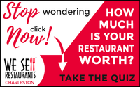 Stop wondering what your restaurant is worth! by We Sell Restaurants Charleston