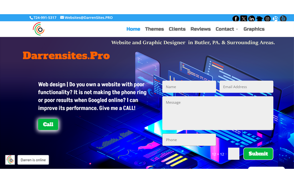 Website Reconstruction by Darrensites.Pro