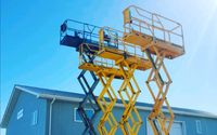 Electric Slab Scissor Lifts for rent by TMS Rentals