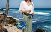 Yellowtail Recycled Sail Tote  by Florida Ecobags LLC