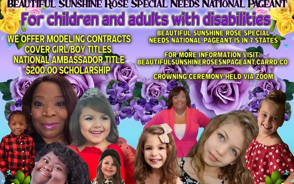 2024 Beautiful Sunshine Rose Special Needs Virtual National Pageant By ...