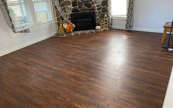 Laminate Flooring Installation by Fox Cities Bath