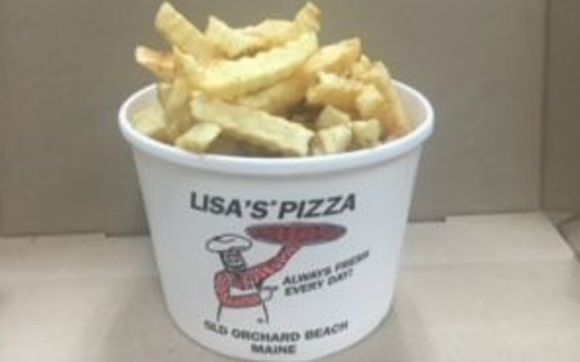 Bucket of French Fries by Lisa's Pizza