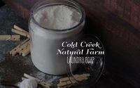 Laundry Soap by Cold Creek Natural Farm