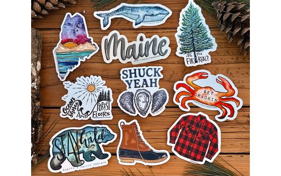 Wholesale Stickers by Scotty + Calvin Designs