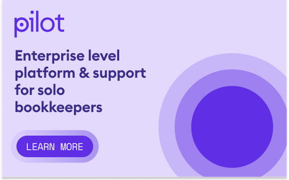 Solo bookkeeper? Get enterprise-grade AI tools without enterprise costs or complexity. by Pilot