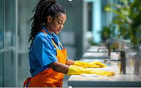 Bathroom cleaning by Analytical Clean