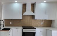 Backsplash Installation by Builders Direct Kitchens