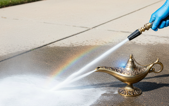 Residential Pressure Washing by Power Washing Genie