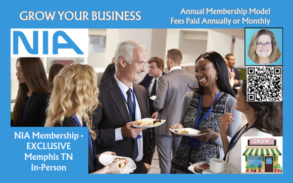 NIA Mastermind Networking Membership, Memphis TN - Industry Exclusive - 6075 Poplar Ave - Meets 2nd Tuesdays, 3-4:30 pm by Knabb Consulting, Network in Action Memphis/Virtual