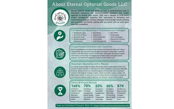 About Eternal Optimist Goods LLC by Eternal Optimist Goods LLC