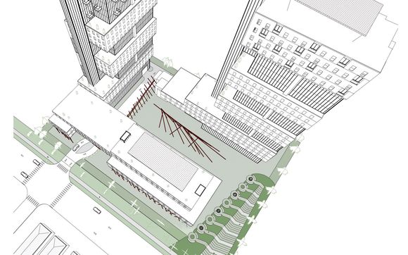 Site Planning by LINE Architect Inc.  POWERED BY NATURE