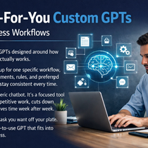 Smart Workflow GPTs by No sitting on the sideline dad podcast