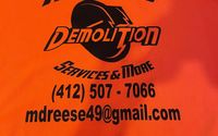 Interior and exterior demolition services  by Reeses demolition llc