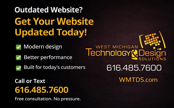 Websites - Creation, Hosting, Management by West Michigan Technology and Design Solutions
