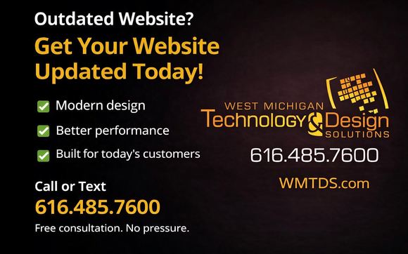 Locally Owned and Located Website Hosting by West Michigan Technology and Design Solutions