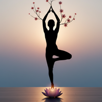 Yoga Posture - one of many by Yoga for Health