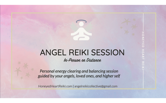 Angel Reiki Session (In-person or Distance) by Honeyed Heart Reiki