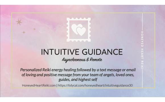 Intuitive Guidance Session by Honeyed Heart Reiki