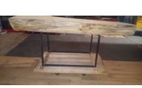 Maple and Tulip Poplar Desk ...under construction  by Chris Coffey Construction Co.