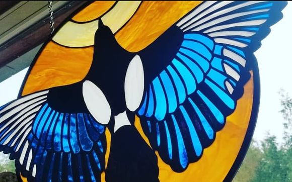 Professional Stained Glass Studio by Skeleton Key Art Glass