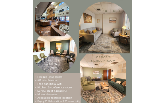 Part-time Wellness Office Rental by Empowered Roots Healing