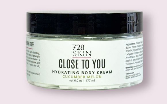 Close To You Hydrating Body Cream by 728 SKIN