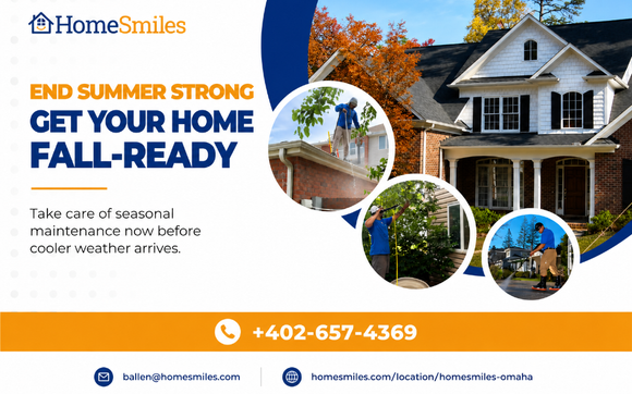 Window Cleaning by HomeSmiles Omaha