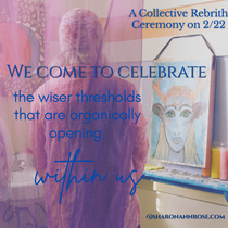 Intimate Book Rebirth Ceremony by Sharon Ann Rose - Women's Sacred Rites of Passage