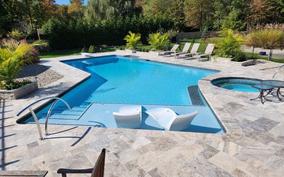 Pool Renovation Project in Randolph by Royal Construction Solutions Inc