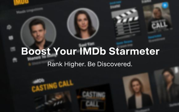 IMDbpro STARmeter Boost by Boost STARmeter