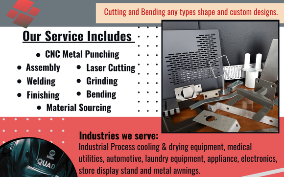 Custom Sheet Metal Fabrication by Quad Metal Company