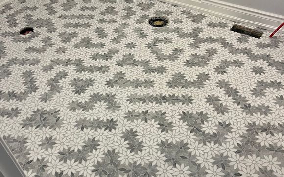 Tile Floor Installation by AH Tile Installation 